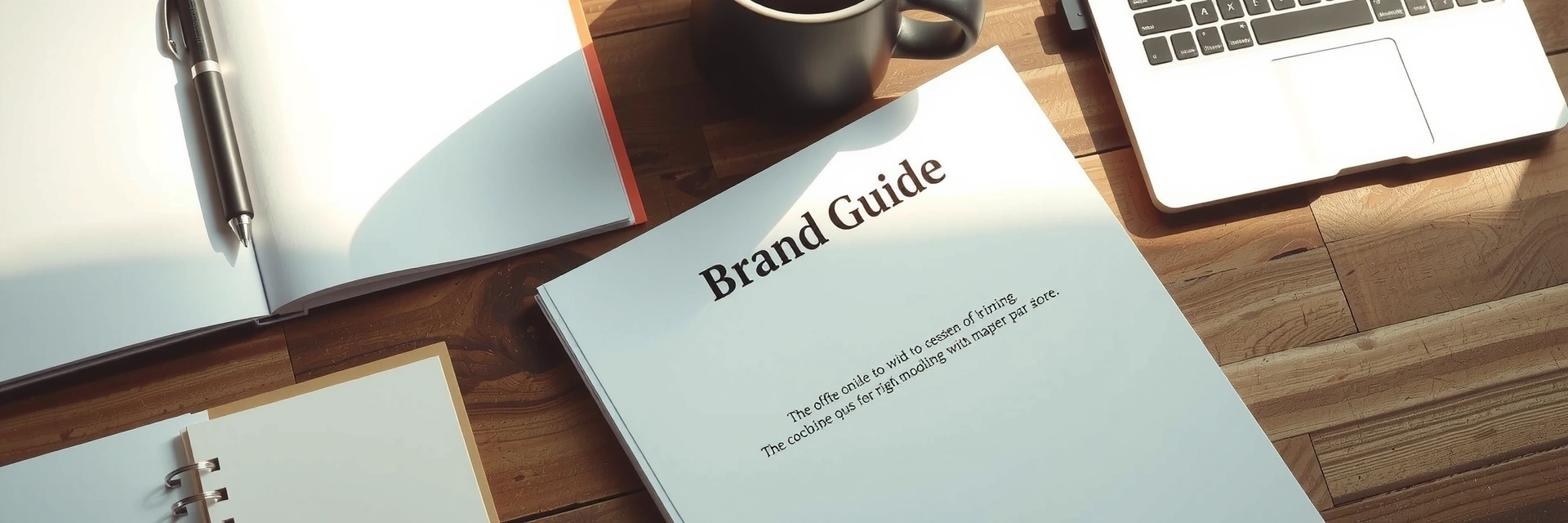 Studio brief desk view