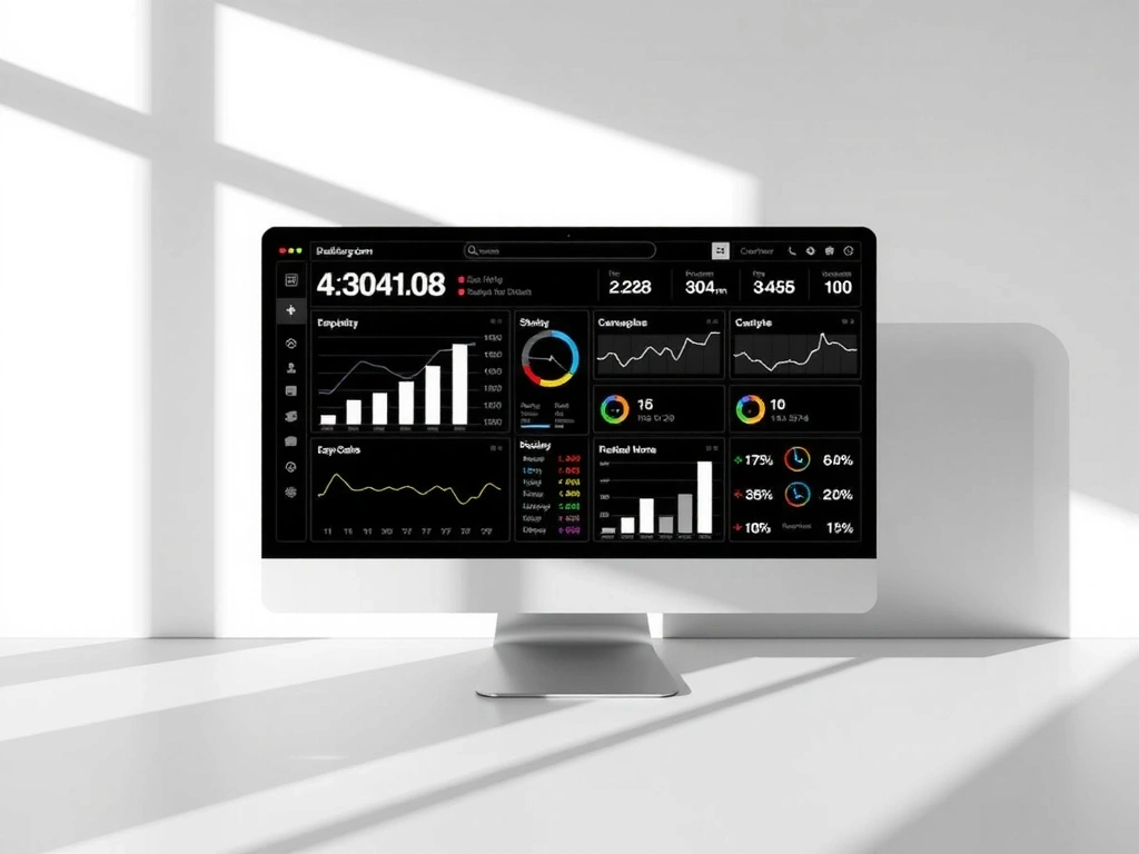 High-fidelity wireframe showing structured layout
