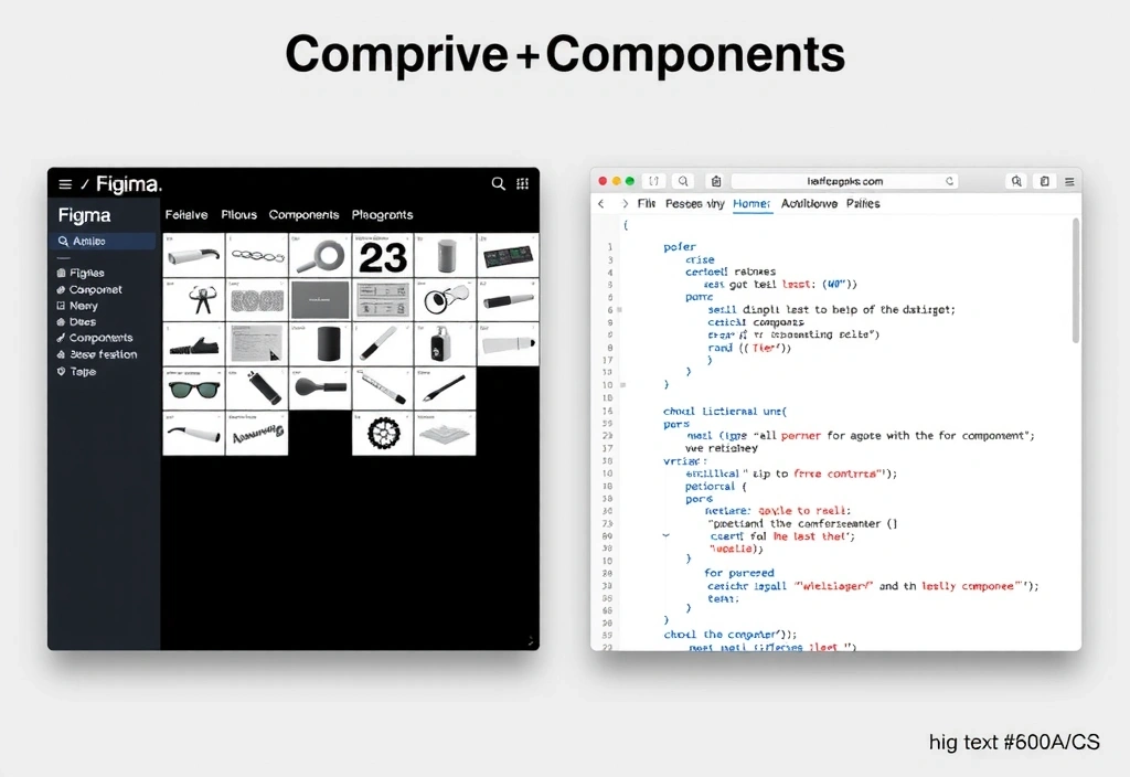 Figma vs Browser: Component fidelity comparison.